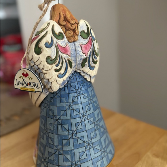 Jim Shore Heartwood Creek Angel of love “our Savior is born “ 4017633 11in - Picture 6 of 6